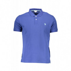 Polo in cotone blu - XL