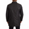 Giacca trench da uomo in poliestere nero - IT50 - L
