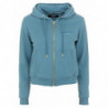 Maglione in cotone azzurro - XL