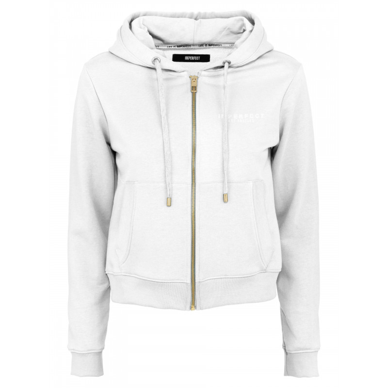 Maglione in cotone bianco - S