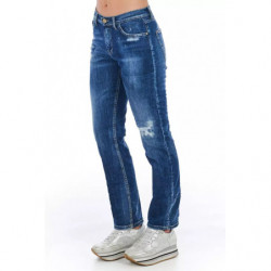 Jeans e pantaloni in cotone blu - W26