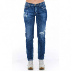 Jeans e pantaloni in cotone blu - W26