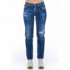 Jeans e pantaloni in cotone blu - W26