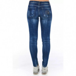 Jeans e pantaloni in cotone blu - W26