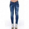 Jeans e pantaloni in cotone blu - W26