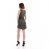 Abito in cotone verde - S