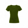 Top e maglietta in cotone verde - XS