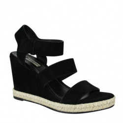 Sandali Zeppa Da Donna Camoscio Nero Zeppa Balenciaga - EU41/US11