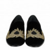 Scarpe slip on velluto nero da uomo Alexander McQueen dettagli rica