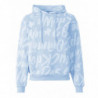 Maglione in cotone azzurro - S