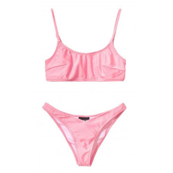 Costume da bagno rosa in...