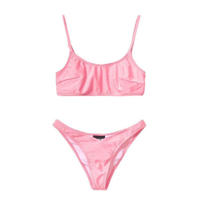Costume da bagno rosa in poliammide - M