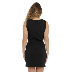 Abito in cotone nero - S