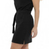 Abito in cotone nero - S