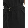 Abito in cotone nero - S
