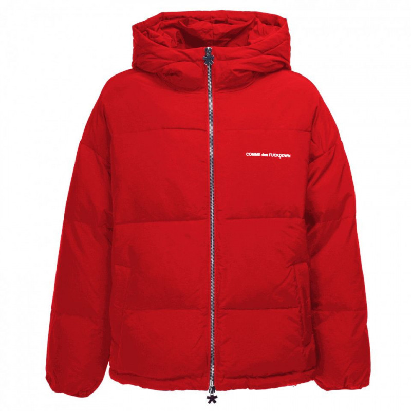 Giacche e cappotto in poliestere rosso - S