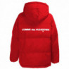 Giacche e cappotto in poliestere rosso - S