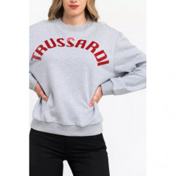 Maglione di cotone grigio - S