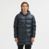 Giacca in nylon grigio - L