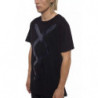 Maglietta in cotone nero - XL