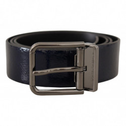 Cintura fibbia logo argento...