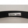 Cintura fibbia logo argento vernice vernice blu - 90 CM / 36 INCHES