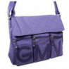 Borsa donna Gian Marco Venturi - L.Softy - Viola - 3769