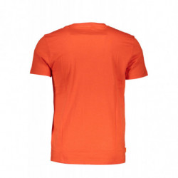 T-shirt in cotone arancione - L