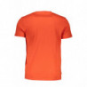 T-shirt in cotone arancione - L
