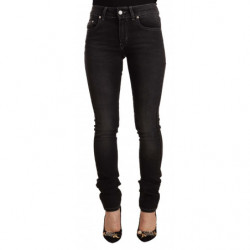Jeans skinny in denim di...