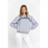 Maglione di cotone grigio - M