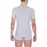 T-shirt in cotone grigio - M
