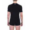 Maglietta in cotone nero - XL