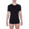 Maglietta in cotone nero - L