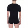 Maglietta in cotone nero - XXL