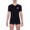 Maglietta in cotone nero - S