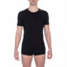 Maglietta in cotone nero - L