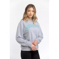Maglione di cotone grigio - L