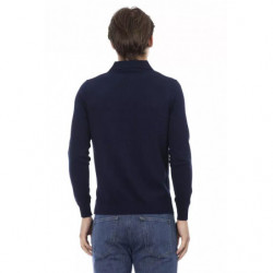Camicia in cotone blu - S
