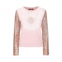 Maglione in cotone rosa - L