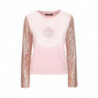 Maglione in cotone rosa - L