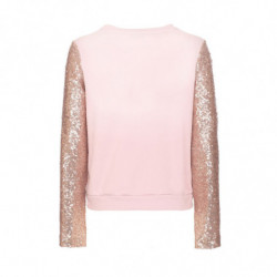 Maglione in cotone rosa - L
