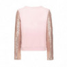 Maglione in cotone rosa - L