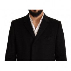 Giacca lunga in cashmere grigia - IT54 - XL