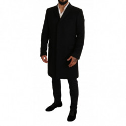 Giacca lunga in cashmere grigia - IT54 - XL