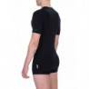 Maglietta in cotone nero - XL