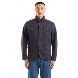 Giacca in cotone blu - L