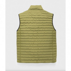Gilet in poliestere verde - M