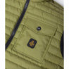 Gilet in poliestere verde - M