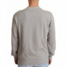 Maglione pullover girocollo in cotone grigio - IT50 - L